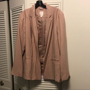 Beautiful blush blazer